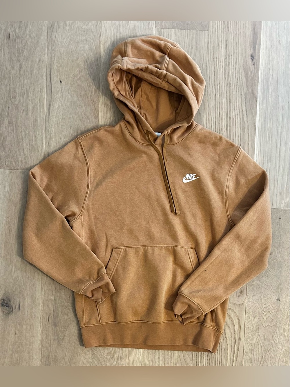 Nike Club Fleece Pullover Hooded Sweatshirt- Size Small